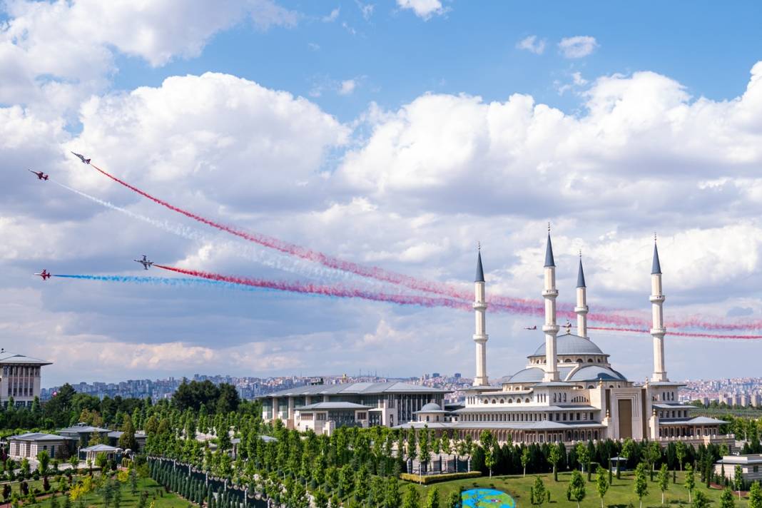 Konya'nın gururları Trump'a şov yaptı! Dünya bu kareleri konuştu 5